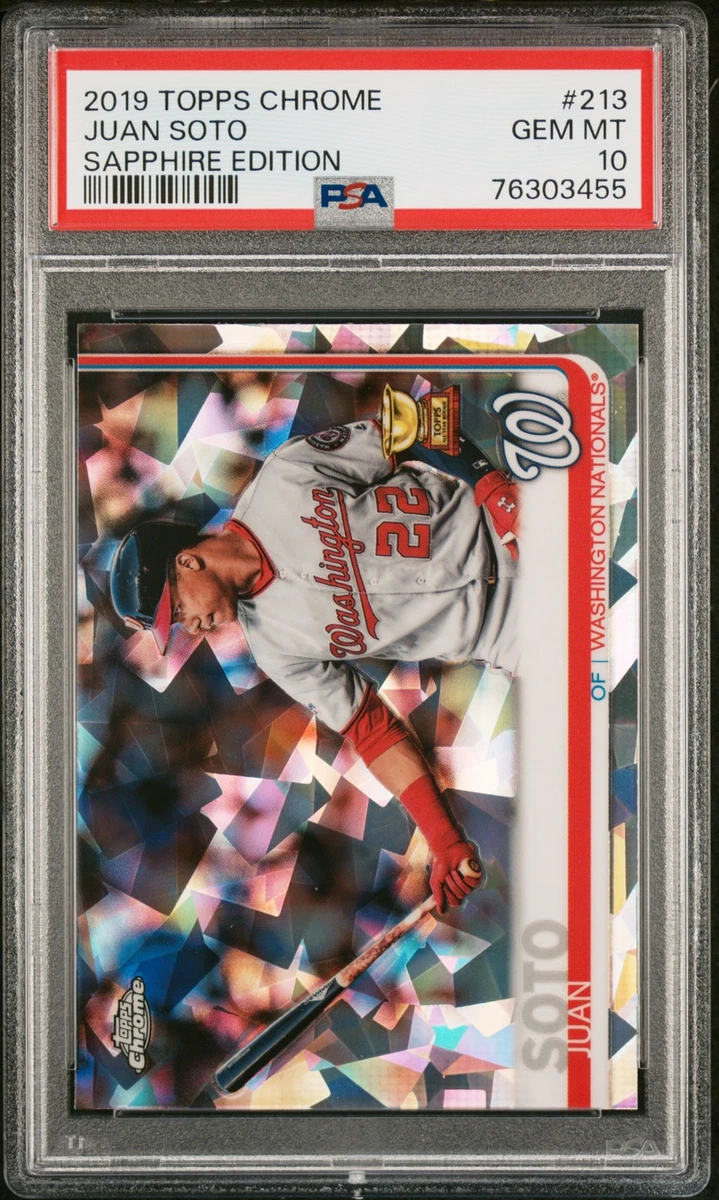 2019 Topps Chrome Sapphire Edition Baseball Trading Cards for sale