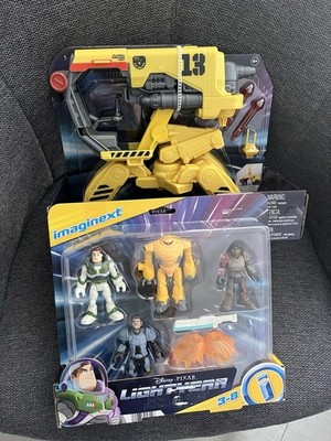Set von Disney Pixar Lightyear, Buzz Light, Plasma-Bohrer, und Figuren Set, neu
