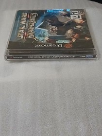 Star Wars Episode 1 Jedi Power Battles Sega Dreamcast Authentic *NM Disc* See