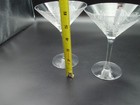 Set Of 2 Vintage Tiffin Franciscan Etched Martini Glasses Dancing Nymph (AS IS) — photo 10