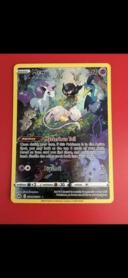 Mew GG10/GG70 SWSH: Crown Zenith: Galarian Gallery Holo