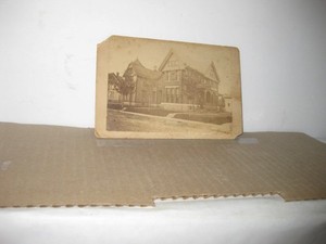 ANTIQUE CABINET PHOTO J.C. MILLER PARK AVENUE OXFORD STREET ROCHESTER NY