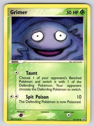 Grimer 56/109 EX Team Rocket Returns