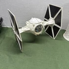 VINTAGE 1978 Star Wars Kenner TIE FIGHTER White Original LIGHT WORKS - No Sound