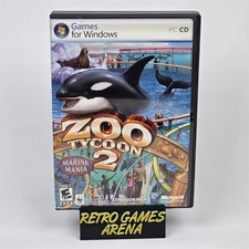 Zoo Tycoon 2: Marine Mania PC CD-ROM CIB COMPLETE