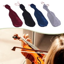 Violin Cover Drawstring Decorative Protective Sleeve for Travel Home Outdoor