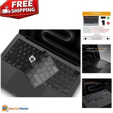 Ultra-Thin Space Black Keyboard Protector for 2025-2023 MacBook Pro Models