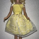 Vintage Barbie Skipper Flower Girl #1904 Cotton Dress