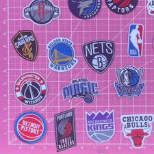 Basketball Team Logo Patch Iron On Embroidered Sew On Applique Jersey Hat DIY