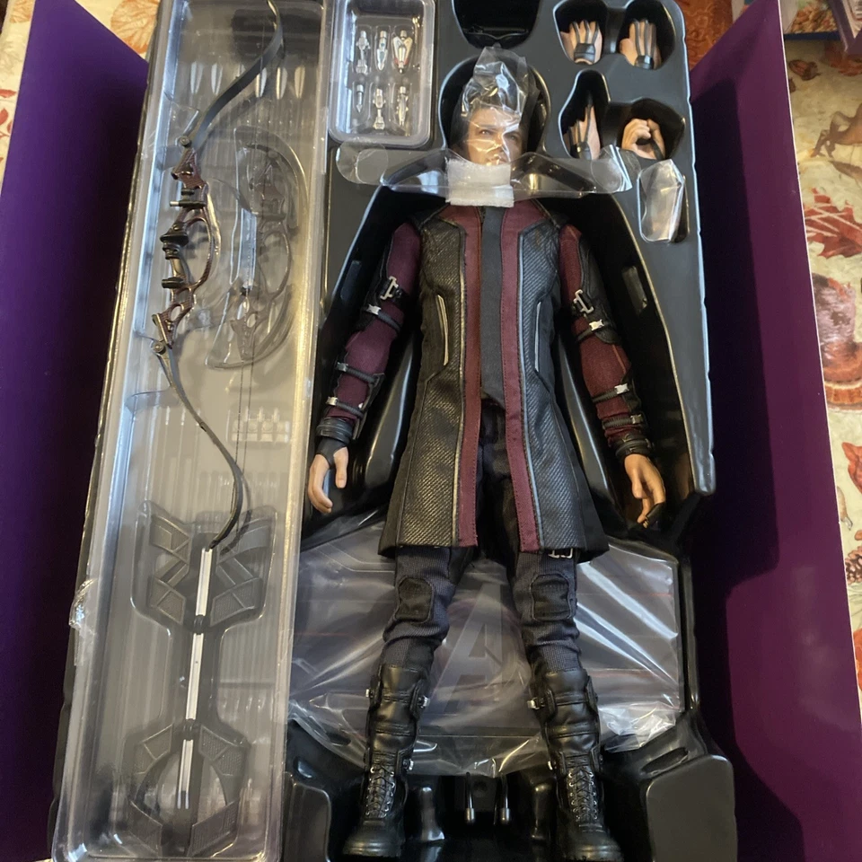 HOT TOYS HAWKEYE AVENGERS AGE OF ULTRON - OBRA MAESTRA DE LA PELÍCULA - MMS289 1/6 Foto 3 de 4