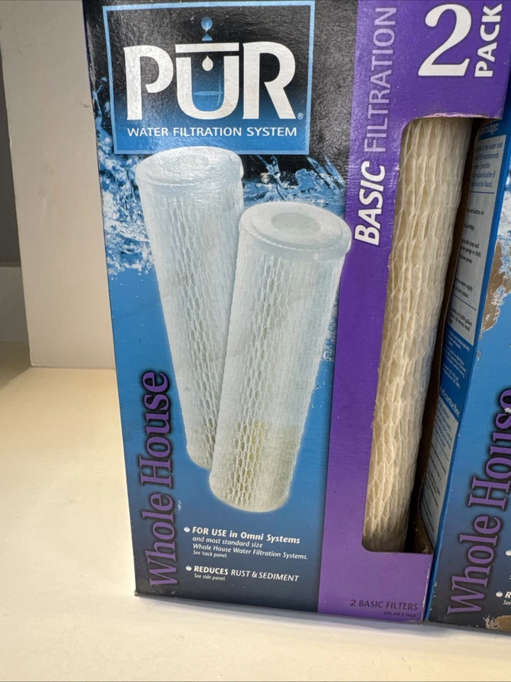 Whole House PUR Water Filter Cartridge 20 Micron WH-100 PACK of 4 - 5GPM Flow - Image 3 of 4