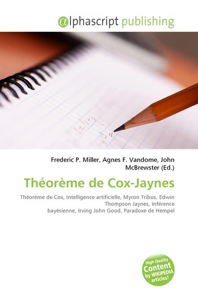 Frederic P. Miller (U. A.) | ThéOrèMe De Cox-Jaynes | Taschenbuch | FranzöSisch-image