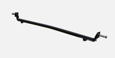 Lippert 3500 lb Axle Beam Kit   95'' Hub Face   4'' Drop   3'' Tube - Loose Perches