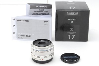 UNUSED In Box] Olympus M.Zuiko Digital 17mm F1.8 Silver Lens