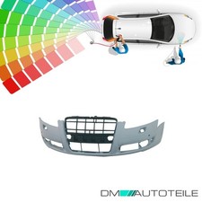 Lackiert Stoßstange vorne PDC + SRA passt für Audi A6 Limo Avant (4F) ab 04-08