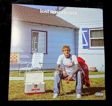 Machine Gun Kelly MGK ~ Lost Americana~ Signed Art Card & Peppermint Vinyl