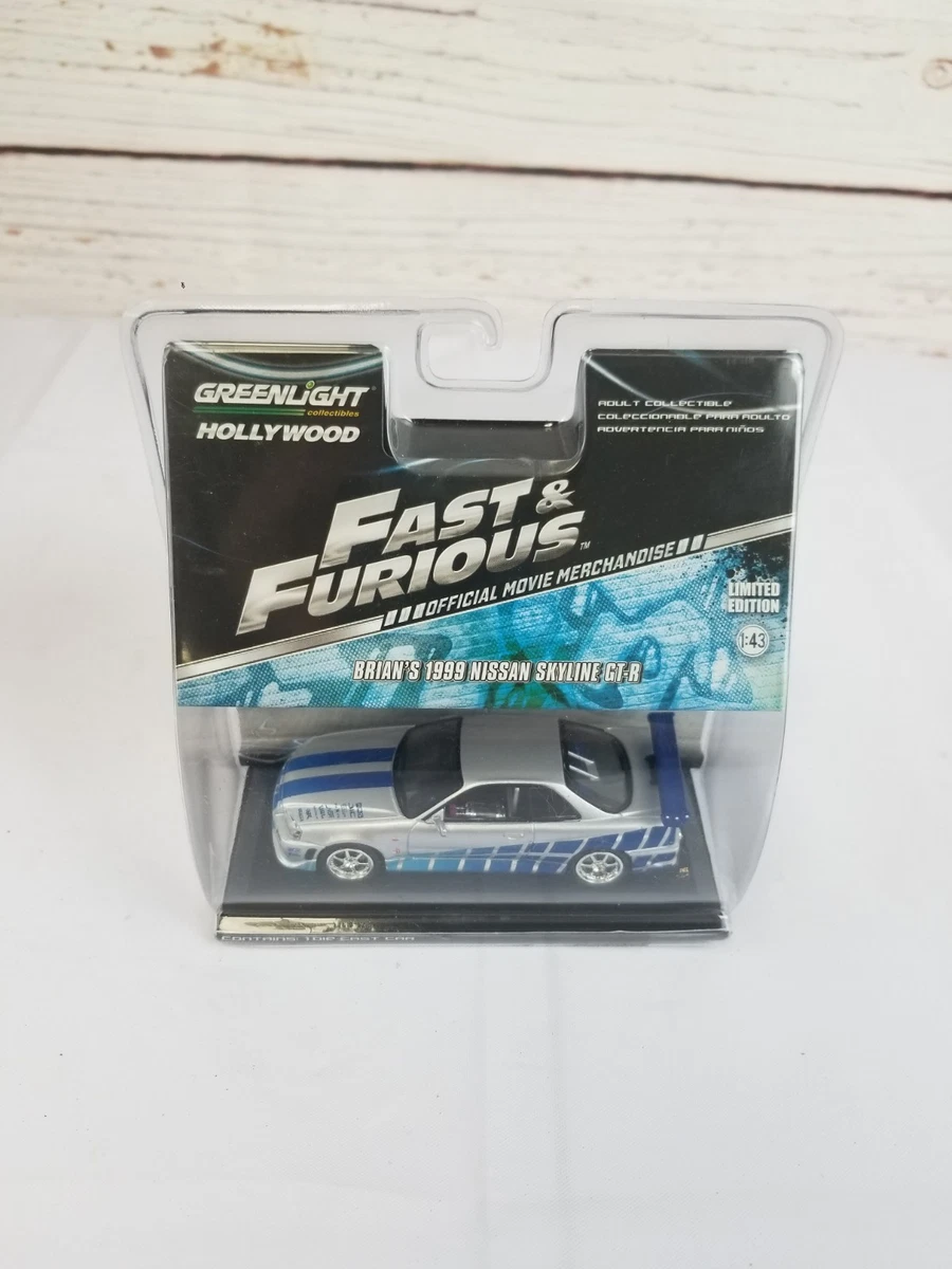 Greenlight Fast & Furious 1:43 Diecast Cars, Trucks & Vans for