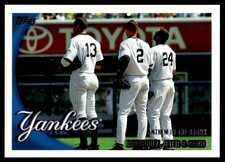 2010 Topps Anthem in the Bronx Alex Rodriguez / Derek Jeter / Robinson Cano CL,