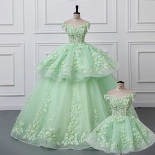 2 In 1 Party Dresses 15 Quinceanera Dresses Ball Gown Sweet 15thDress Detachable