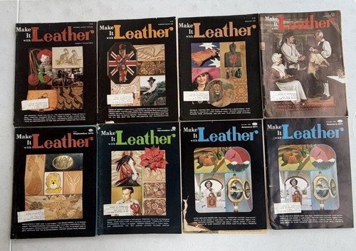 Vintage 1975-1978 Make It With Leather magazines 18+ Issues