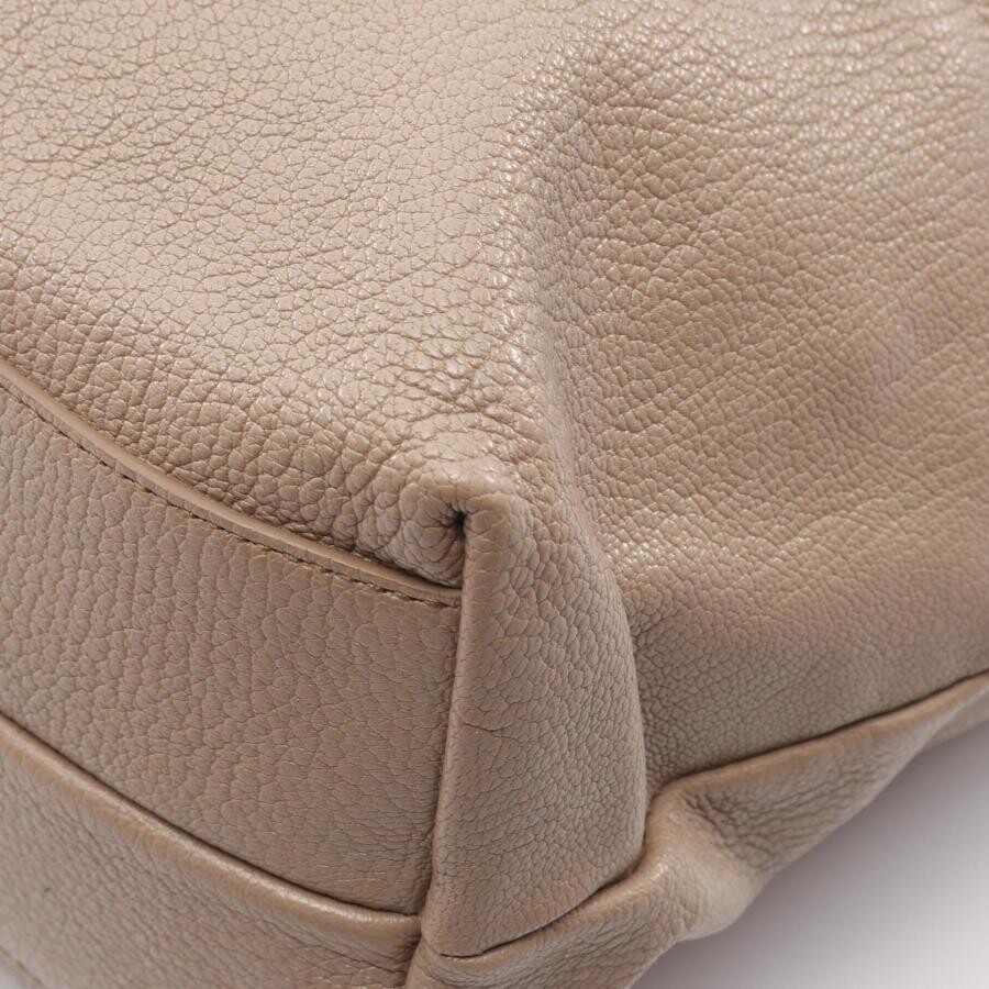 Authentic Salvatore Ferragamo Gancini Brown Leather Tote Bag image 7