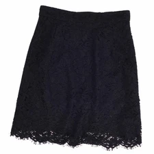 Dolce & Gabbana Skirt Total Lace Cotton Bottoms Womens 40 (M) Black Used MOLO-0