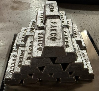 18+lb. Lead Alloy Ingots for Bullet Casting 11-14 BHN