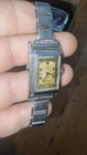 Rare 1939 Omega T17 Art Deco Tank Stainless Steel Watch Original Bracelet Repair