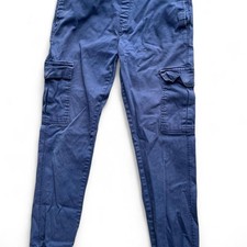 Tony Hawk Youth Boys Blue Cargo Joggers Skater Style Pants