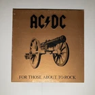 AC/DC For Those About To Rock We Salute You Vintage Rock Vinyl LP 1981 SD 11111