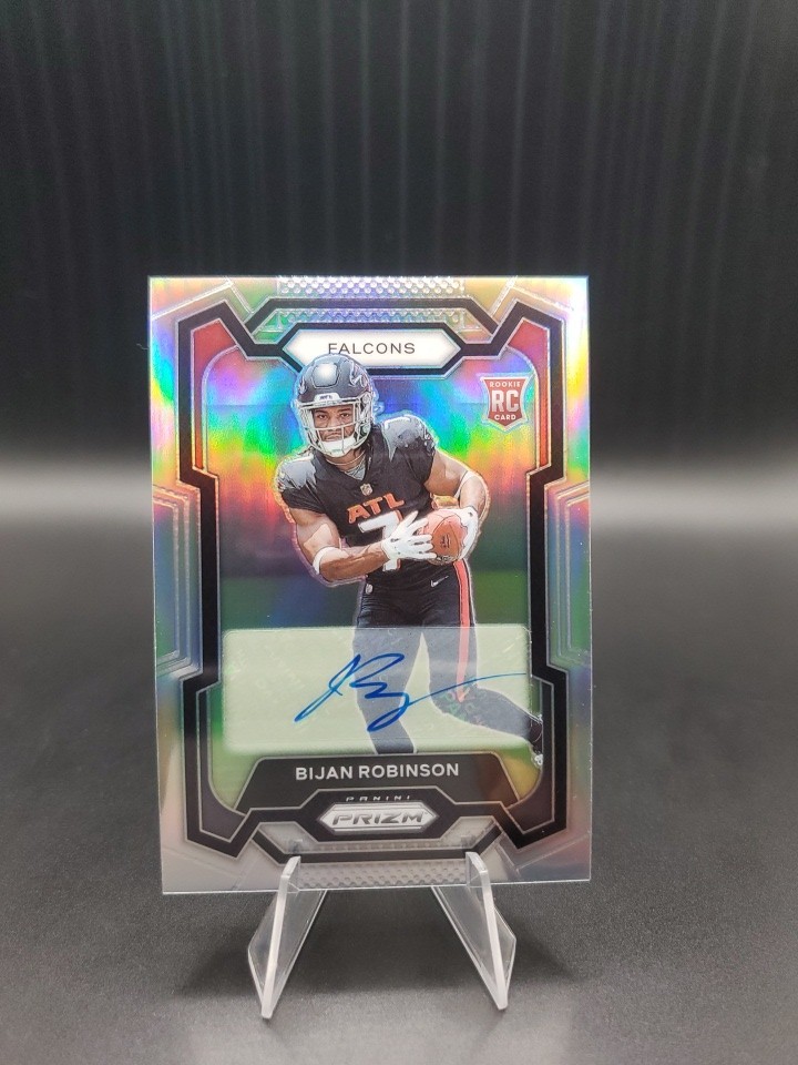 2023 Panini Prizm - Rookies Silver Prizm Autographs #305 Bijan Robinson 🔥🔥