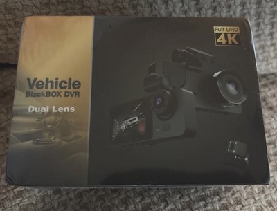 4 K Dual Lens - Vehicle BlackBox DVR Full HD 4k - Dash Cam Front And Rear