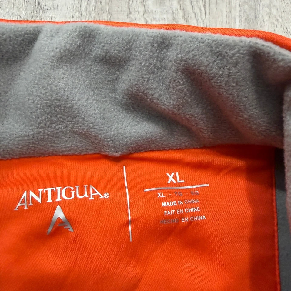 Chaqueta Softshell Antigua Detroit Tigers Para Hombre Extra Grande XL Naranja MLB Béisbol Foto 4 de 4