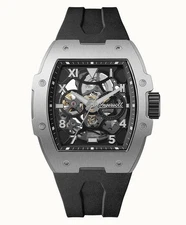 Ingersoll The Play Black Skeleton Dial Casual Automatic I15301 Men's Watch