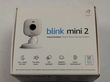 Blink Mini 2 Indoor and Outdoor Plug-in smart security camera HD night