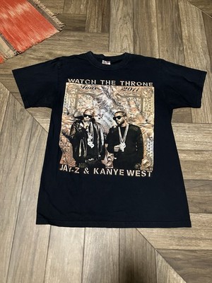 トップス Jay-Z Kanye West Watch The Throne Rap T Jay Z Kanye West 2011 Watch The Throne T Shirt Rap Hip Hop Your T