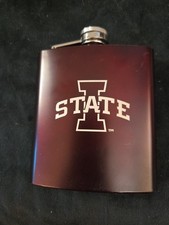Iowa State Cyclones Stainless Steel Flask 6oz 