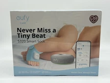 eufy Care S320 Infant Monitoring Smart Sock Blue New Sealed