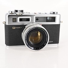 Yashica Electro 35 GSN Rangefinder Film Camera w/45mm f1.7 Lens Read 640