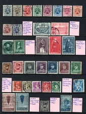 1930 s Belgium Belgique Stamp Lot