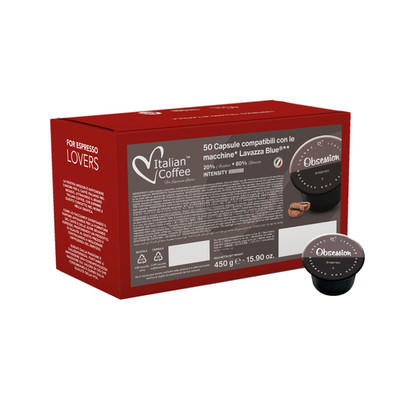 50 Italian Coffee pods compatible with Lavazza Expert and Blue Free shipping