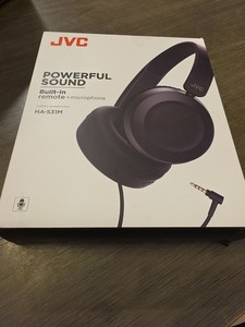 NEW JVC HA-S31M Lightweight Noise Cancelling Headphones….