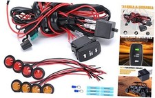 Universal ATV/UTV Turn Signal Kit Side by Side Blinker Kit for Polaris