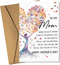 Mothers Day Cards for Mom from Daughter, Son, Kids - Funny Mother'S Day Card for