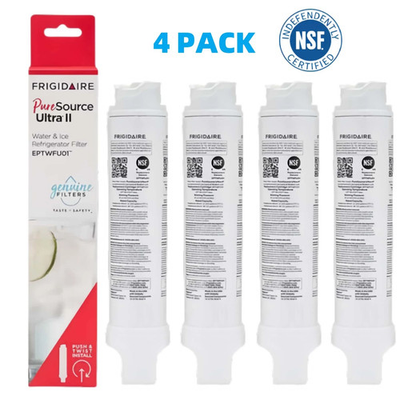 #ad 4 PACK NEW Frigidaire EPTWFU01 Pure Source Ultra II Refrigerator Water Filter $29.97
