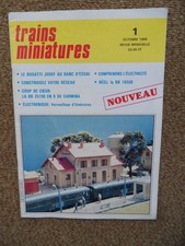607 Trains miniatures n°1 de