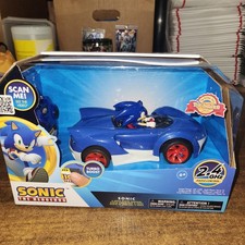 Sonic The Hedgehog Team Sonic 2.4GHZ Racing RC W/Turbo Boost Remote Control New