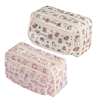 Dolphin Pen Bag for High Looks and Large Capacity Student Girls