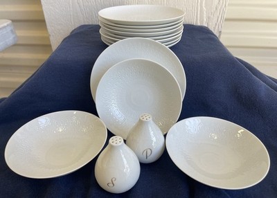 14 Pcs Rosenthal ROMANCE Wiinblad Dessert Salad Bread Plates Bowls Salt & Pepper