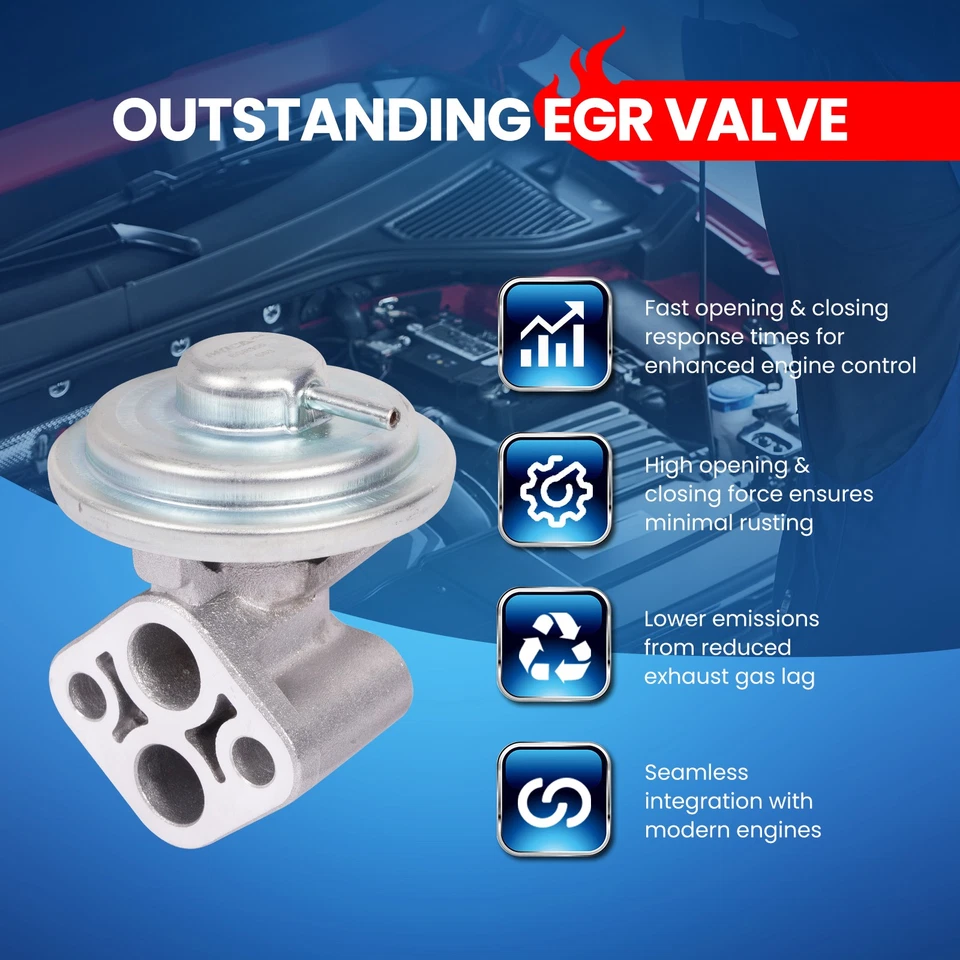 EGV900 EGR Valve for Mitsubishi Lancer Mighty Max Montero Sport 2.0L 2.4L - Image 3 of 4